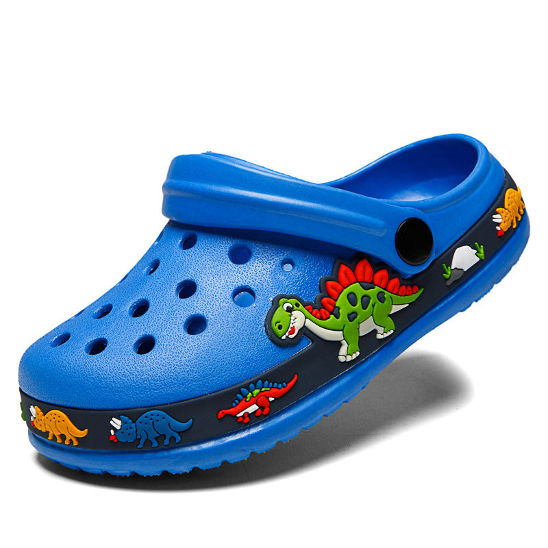 2-6y Kids Summer Boys Girls Sandals Flat Heel Slippers