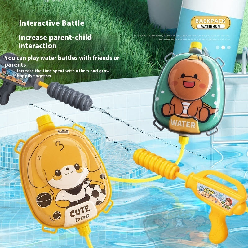 Children's Backpack Water Gun Large Capacity Beach Toys