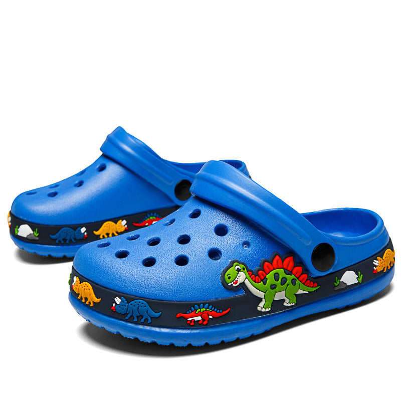 2-6y Kids Summer Boys Girls Sandals Flat Heel Slippers