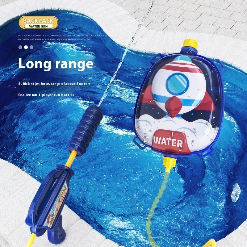Children's Backpack Water Gun Large Capacity Beach Toys