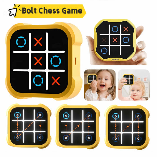 Educational Tictactoe Three-character Chess Rice Chess Children's Toys Montessori