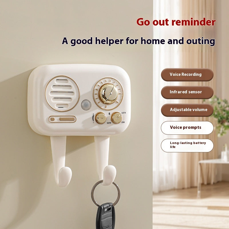 Exit Reminder Smart Voice Reminder Artifact Automatic Intelligent Induction