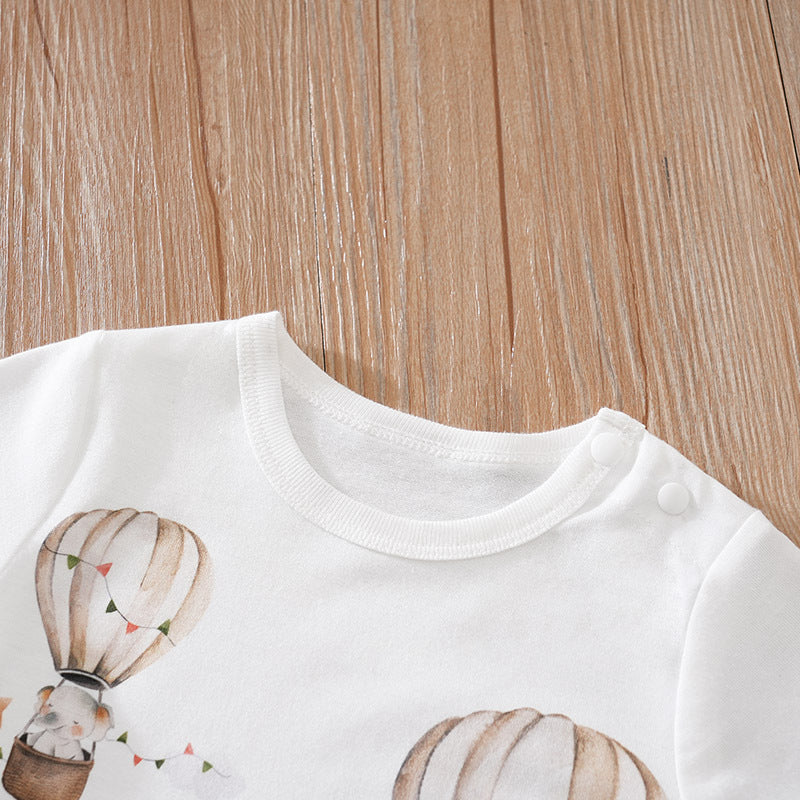 Summer Baby Jumpsuit Romper Thin Short Sleeve Newborn Clothes