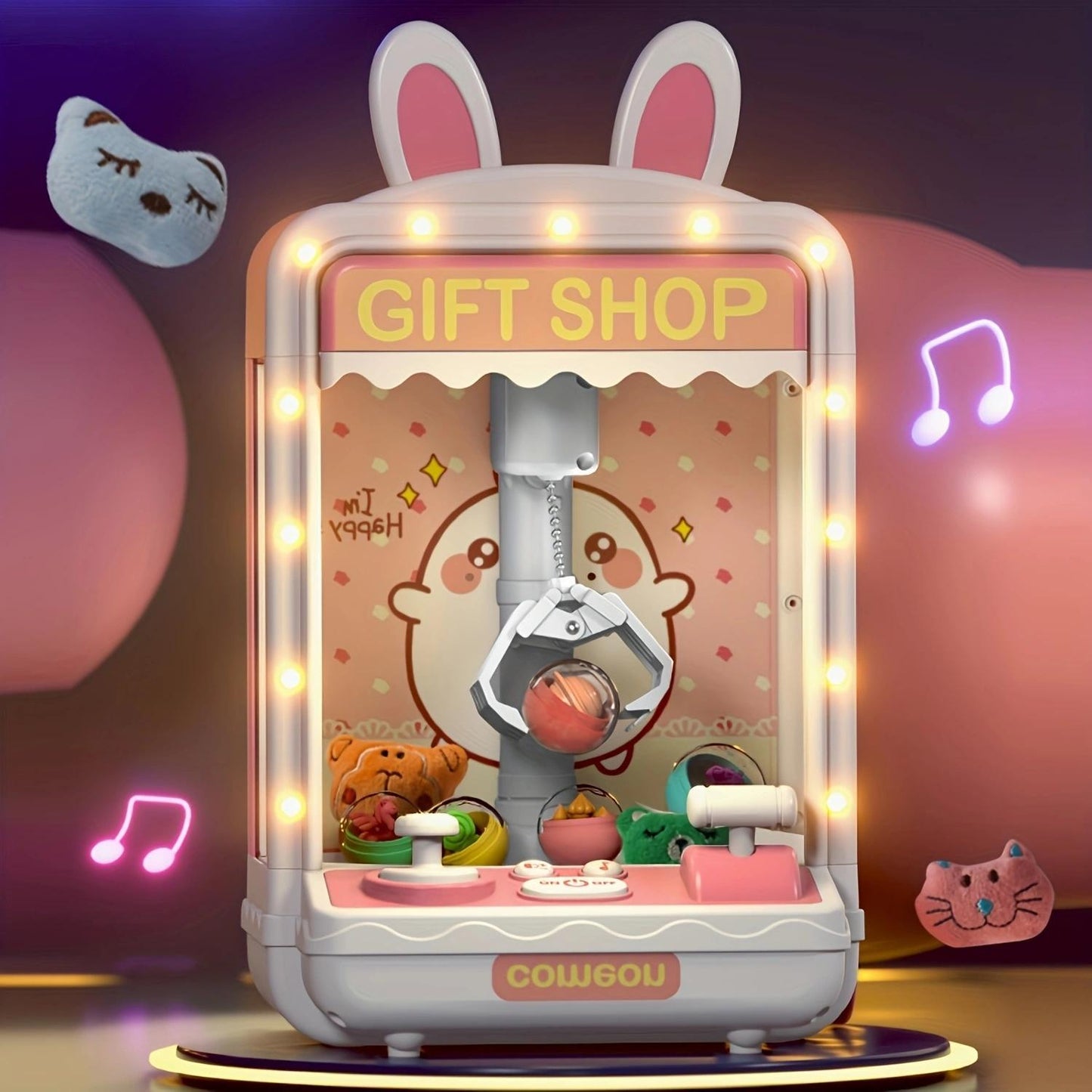 Fun Children's Claw Machine And Gashapon Machine