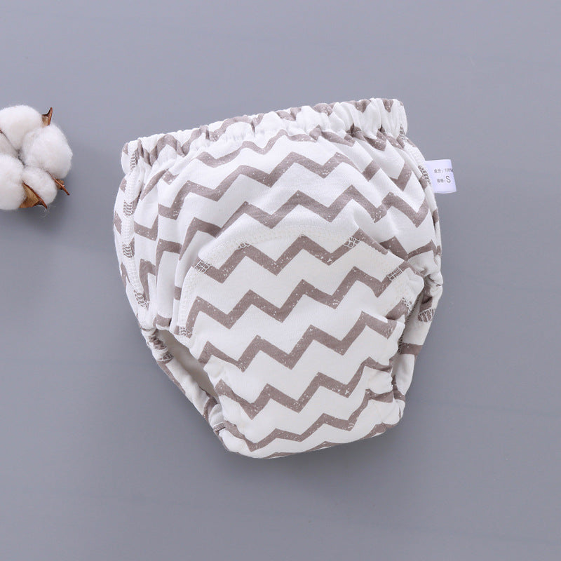 Baby Training Pants Washable 6-layer Gauze Diaper Cover Learning