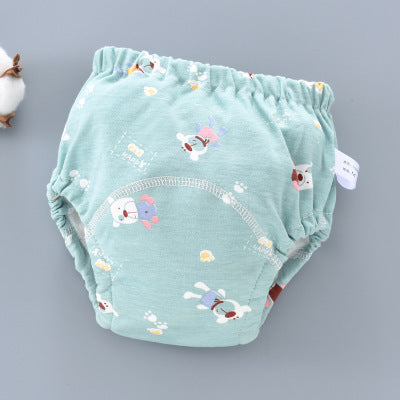 Baby Training Pants Washable 6-layer Gauze Diaper Cover Learning