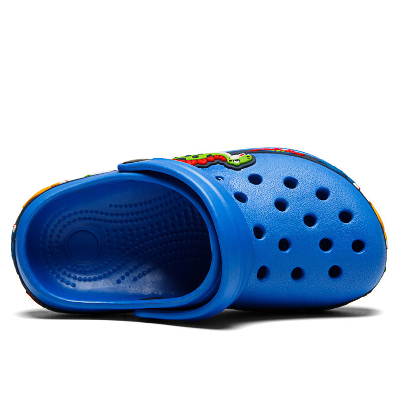 2-6y Kids Summer Boys Girls Sandals Flat Heel Slippers