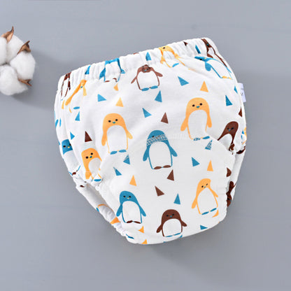 Baby Training Pants Washable 6-layer Gauze Diaper Cover Learning